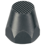 EH 22680. - Seating Pin, ribbed or pointed / case-hardened, ribbed, with female thread