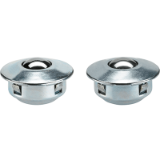 EH 22750. - Ball Casters with fixing elements