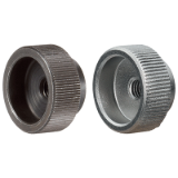 EH 24480. - Knurled Nuts DIN 6303 / without pin hole, form A