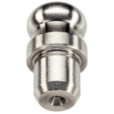 EH 22630. - Straight pins with ball end / plain ball, not stepped