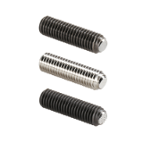 EH 22700. Ball-Ended Thrust Screws, headless, ball protected against rotating