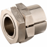 EH 25050. Tapered Shaft Hubs, with lock nut, stainless steel