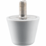 EH 25151. - Silicone Endstop Buffers truncated cone form, with screw