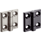 EH 25162. - Hinges stainless steel / with centering steps