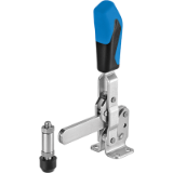 EH 23330. - Vertical Toggle Clamp with horizontal base and solid support arm