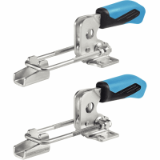 EH 23330. - Toggle Clamps Hook Type with horizontal base
