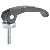 EH 23390. - Eccentric Quick Clamps with screw, adjustable